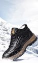 Wool Snow Cotton Shoes, Thickened Winter Shoes, Men's Shoes, Leather Shoes, New Winter Style_vogvips.com