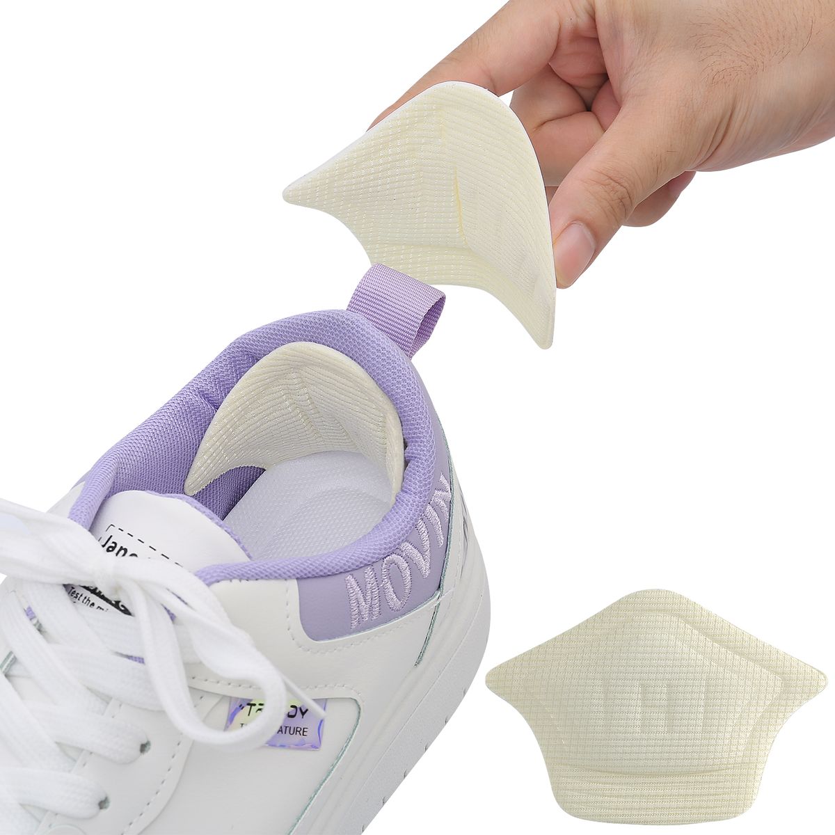 Comfortable Heel Stickers To Prevent Foot Wear And Adjust Shoe Size Heel Stickers To Prevent Heel Drop And Adjust Size Multifunctional_vogvips.com