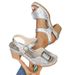 Women's Plus Size New Summer Flat Sandals Open Toe Thick Heel One Strap Slip On Slide Sandals Casual Outdoor_vogvips.com