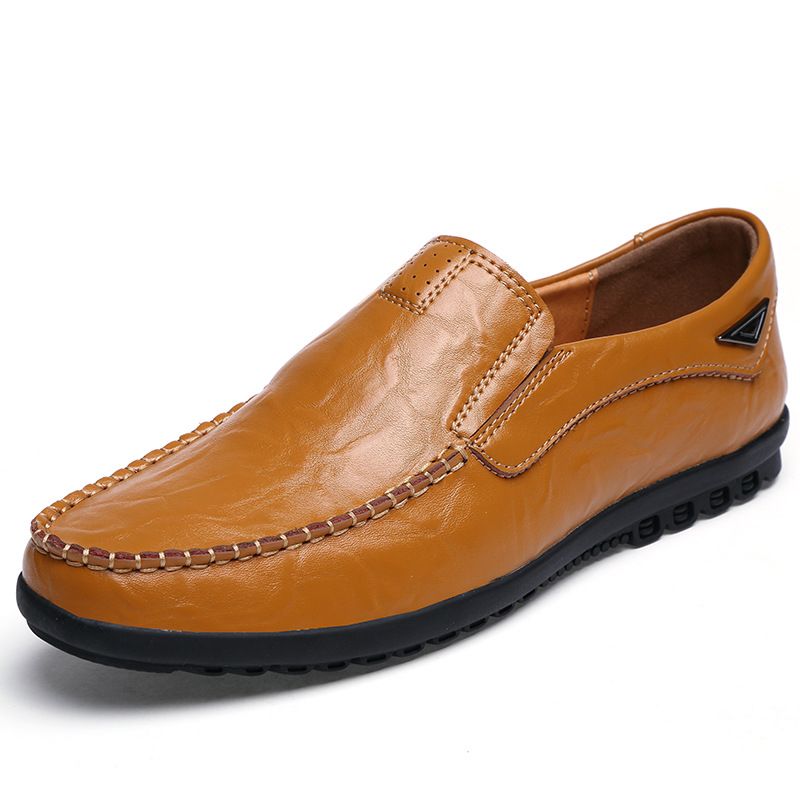 Beanie Shoes Men's Shoes Business Casual Suede Shoes_vogvips.com