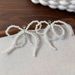 Princess Bow Pearl Shoe Buckle Versatile Shoe Decoration Shoe Flower Lace Bow Shoelace Buckle Shoe Accessories For Women_vogvips.com