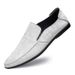 Men's Round Head Shallow Mouth Men's Casual Foot Loafers Work Men's Shoes_vogvips.com