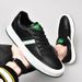 Board Shoes Men's Shoes Leather Casual Shoes Little White Shoes Men_vogvips.com