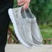 Popular Canvas Small Daisy Men's Old Beijing Cloth Shoes, Slip-on Casual Comfortable Breathable Beggar Shoes_vogvips.com