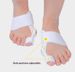 Adjustable Toe Separator & Bunion Corrector – Breathable Hallux Valgus Splint For Foot Pain Relief (White/Blue/Black/Gray)_vogvips.com
