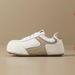 Invisible Inner Height Small White Shoes Female 2026 Spring New All-match Big Head Ugly Cute Birkenhead Female Birkenhead Bread Shoes_vogvips.com