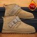 Snow Boots Men's Winter Fur Integrated Men's Shoes Piled Thickened Warm Men's Large Wool Cotton Shoes Men_vogvips.com