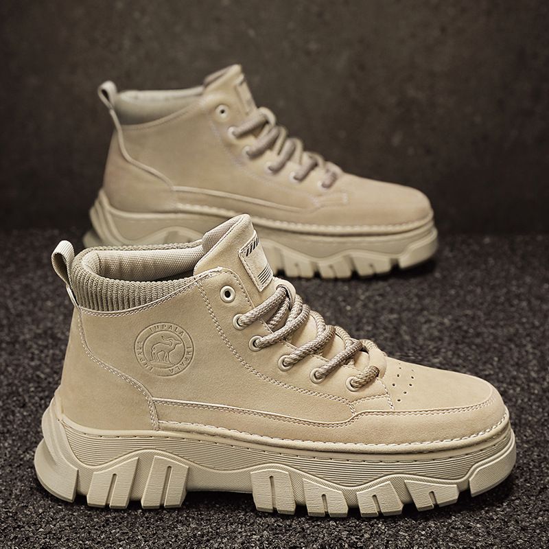 European Warm Series Autumn New Thick-Soled Height-Increasing Martin Outdoor Casual Travel Sports Fashion Short Boots Men's Shoes_vogvips.com