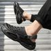 Men's Thick Sole Clogs Summer Outdoor Anti-Slip Wear-Resistant Deodorant Casual Driving Beach Sandals Slip-Ons Two-Wear_vogvips.com