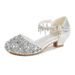 Girls' Leather High Heels Little Girl Piano Crystal Dress Show Performance Princess Children's Shoes_vogvips.com