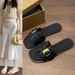 French-Style Exquisite Flat Sandals For Women, Summer Outdoor Wear, 2026 New Fairy-Style Versatile Soft-Soled Slip-Ons_vogvips.com