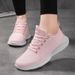 2024 Plus Size Women's Running Shoes Spring Summer Lightweight Breathable Flyknit Casual Shoes For Middle School Students Women's Travel Shoes_vogvips.com