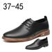 Men's Round Head Leather Shoes Formal Leather Shoes Casual Men's Lazy Single Shoes_vogvips.com