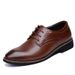 New Genuine Men's Soft Sole Business Casual Formal Office Wedding Extra Large Leather Shoes Trend_vogvips.com