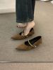 Single Shoe Women's 2026 Shoes, Autumn Style, French Elegance, Pointed Toe, Medium Heel_vogvips.com