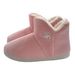 High Top Thickened Full Coverage Home Confinement Shoes, Slippers For Women In Winter, Heel Insulation, Plush Indoor_vogvips.com