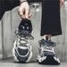 2025 Spring New Breathable Mesh Men's Versatile Thick Soled Sports Casual Dad Trendy Shoes_vogvips.com