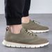 Euro Step 2025 Trendy Casual Shoes For Men Breathable Loafers Large Size Sneakers_vogvips.com