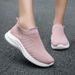 Big Size 42 Lightweight Summer Women Sneakers Breathable Outdoor Sports Running Shoes Comfortable Socks Athletic Shoes_vogvips.com