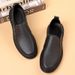 Suitable For All Seasons Top Layer Cowhide Summer New Casual Genuine Leather Breathable Single Sole Soft Surface Men's Shoes_vogvips.com