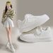 2025 Spring Fashion White New Student Height Increasing Casual Versatile Thick Bottom Trendy Sports Board Shoes_vogvips.com