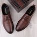 Top Layer Cowhide New Men's Business Formal High-end Genuine Leather Groom Wedding Hairstylist Fashion Shoes_vogvips.com