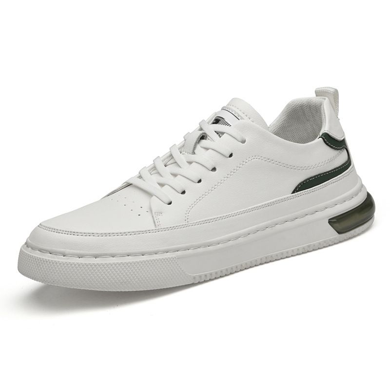 Men's Shoes Breathable Soft Sole British Style White Shoes Men's Outdoor Sports Shoes Casual Board Shoes_vogvips.com