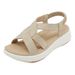 360-9 New 2025 Rhinestone Thick Sole Large Size Lightweight Sweet Sandals For Women_vogvips.com