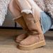 Winter New Style Two-Way Mid-High Tube Snow For Women, Leather And Fur Integrated, Casual Fleece-Lined, Warm Thick-Soled_vogvips.com