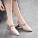 Women's Semi-enclosed Sandals In Fairy Style, 2026 New Model, Suitable For Pairing With Skirts, Summer Chunky Heel,_vogvips.com