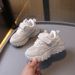 New Boys' Daddy Shoes Girls' Baby Velcro Shoes Girls' School White Shoes_vogvips.com