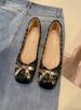 Classic Style Spring Square Head Smart Flat Shoes 2023_vogvips.com