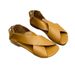 2025 Summer New Vintage Handmade Sandals, Large Size Soft Leather Casual Outdoor Flat Roman Beach Women's Sandals_vogvips.com