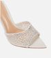 Women's Rhinestone High Heel Slides - Pointed Toe Open Toe Dressy Sandals_vogvips.com