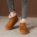 Fleece And Thickened Warm Short-leg Snow Cotton Boots For Women In 25_vogvips.com