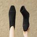 French Retro Martin Boots For Autumn And Winter 2025, With A Thick Heel, Suede And Square Toe_vogvips.com