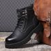 Classic Outdoor Mens Casual Leather High Top Boots Stylish Ankle Boots Autumn Warm Winter Shoes Hot Sale Lace Up Motocro_vogvips.com