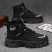 European Warm Series High-top Martin Autumn Winter New Work Shoes Men's Trendy Versatile Thick-soled Sports Ankle Boots_vogvips.com