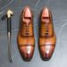 New Men's Brown Business Casual Derby Shoes British Style Lace-up Versatile Brock Men's Shoes Black Suit Banquet Dress Groom Wedding Shoes_vogvips.com