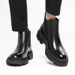European Warm Series Winter Cotton Martin Mid-Top British Style Slip-On Short Thick Sole Korean Version Trendy Motorcycle Leather Boots Men_vogvips.com