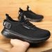 Cross-border Sales Of Autumn And Winter Fly-knit Mesh Breathable Casual Dad Shoes, Student Soft-soled Lightweight_vogvips.com