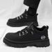 Men's Shoes Casual Work Boots Low-Cut Round Toe Breathable PU Shoes For Outdoor Office And Daily Wear Labor Protection Shoes Men_vogvips.com