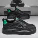 2024 New Summer Men's Shoes Thick Sole Versatile Breathable Mesh Panel Casual Trendy Sports Shoes Small White_vogvips.com