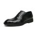 2025 Spring And Autumn New Business Formal Office Leather With Pointed Stone Pattern Emed Fashion Large Men's Shoes_vogvips.com