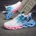 Running Men Mesh Breathable Flat Cushioning Soft Comfortable Sneakers Outdoor Gym Trendy Casual Jogging Shoes For Men_vogvips.com