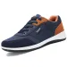 Leather Trend Casual Shoe Comfortable Breathable Leisure Male Sneakers Non-slip Footwear Men Sports Shoes_vogvips.com