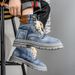 Large Size 48 Men's Shoes, Mid-Top, Denim Casual Versatile Work Shoes, Martin Boots_vogvips.com