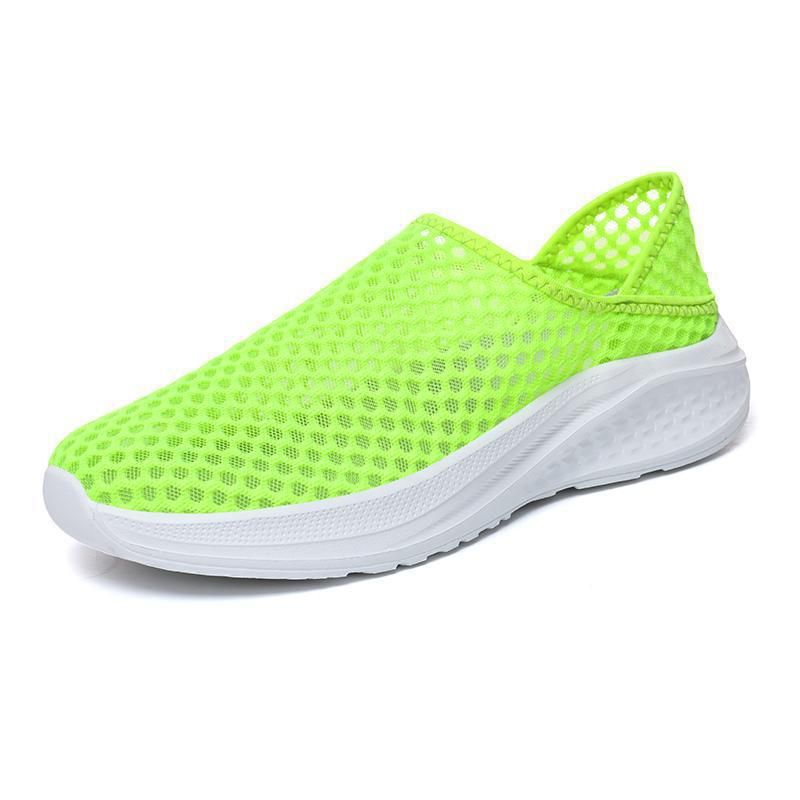 Slip-on Summer Breathable Men's Shoes, Extra-large Size, Soft Sole, 48, Plus Size 47, Mesh 46, Lightweight 45, Sports_vogvips.com