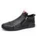 Suitable For All Seasons Classic Versatile Leather Trendy Fashion Breathable Casual Slip-On Sneakers Soft Comfortable Men's Shoes_vogvips.com