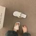 Women's Flip-flops Summer Outdoor New Flip-flops Pearl Beach Sandals_vogvips.com